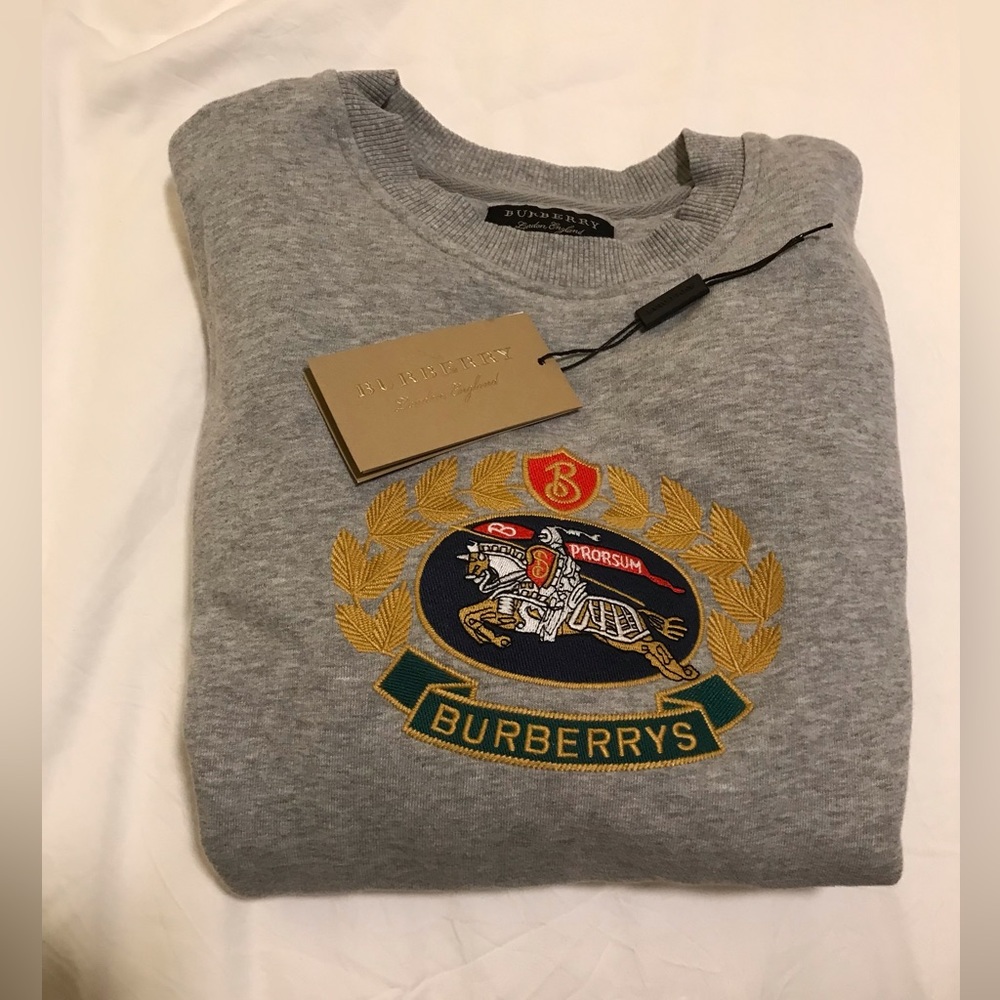 Burberry Vintage Logo Crewneck Pullover